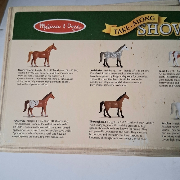 Melissa & Doug Take Along Show Horse Stable Play Set - 3744 Toy horse Figurines - Picture 14 of 16